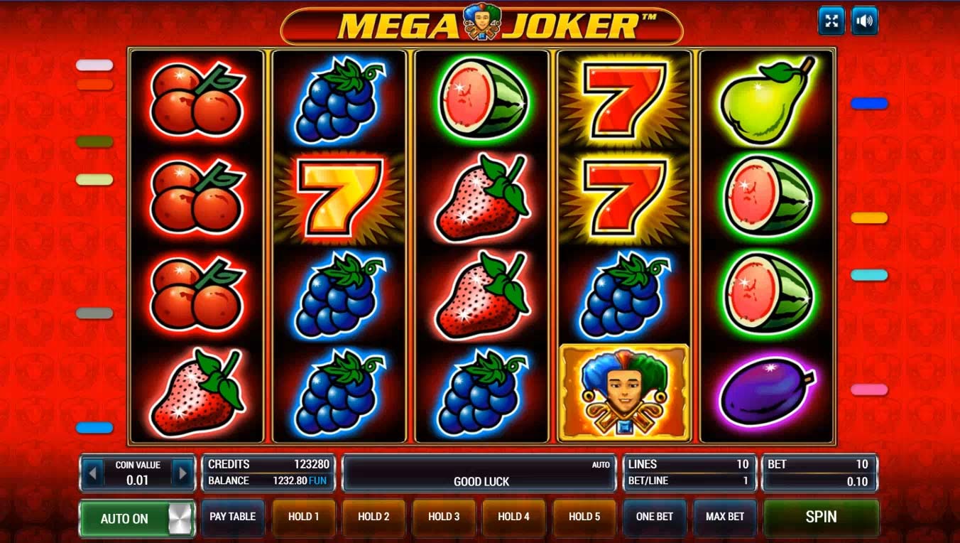 Slot machine Mega Joker