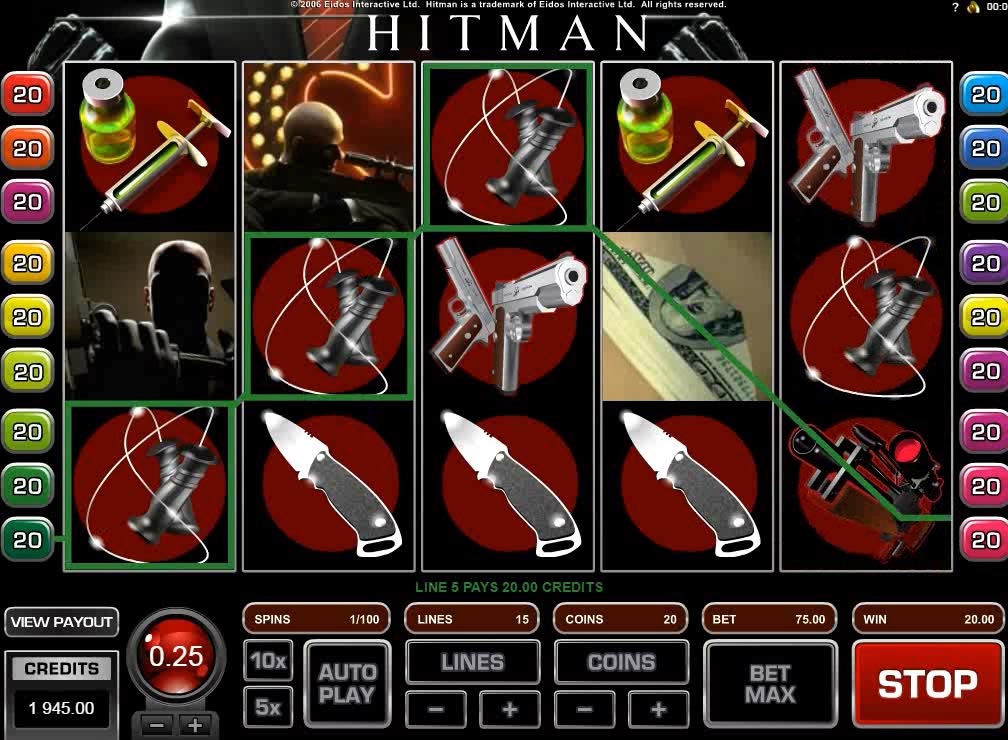 Slot machine Hitman